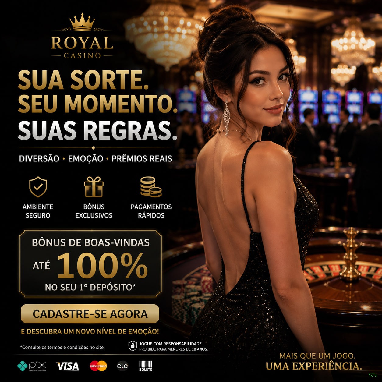 Login seguro na 57e